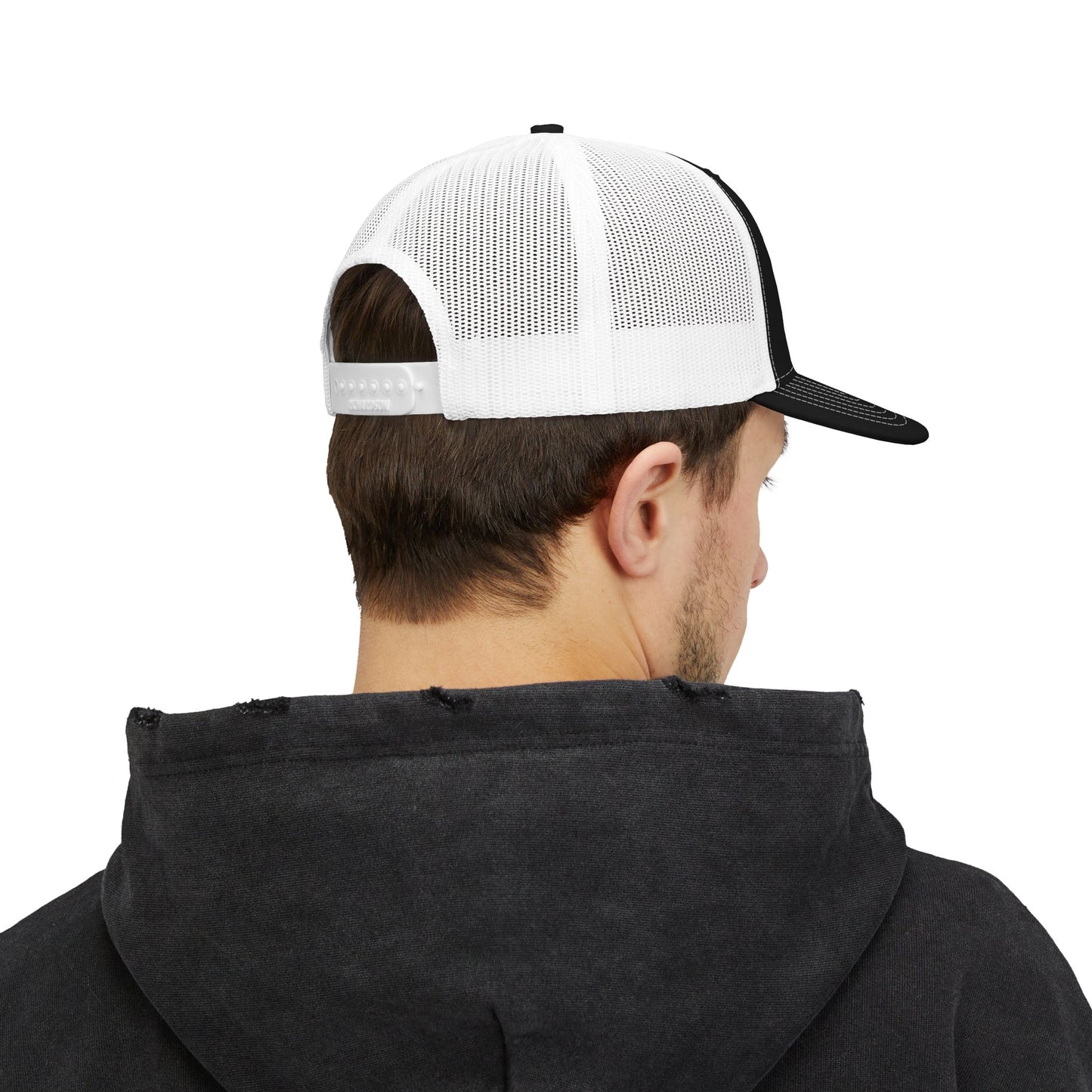 Classic Lettering Snapback Trucker Cap