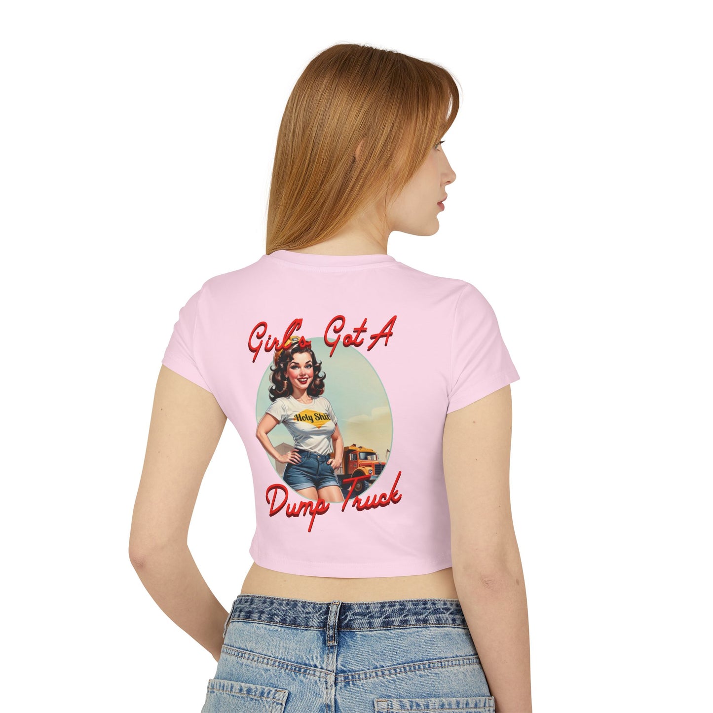 Dump Truck Baby Tee
