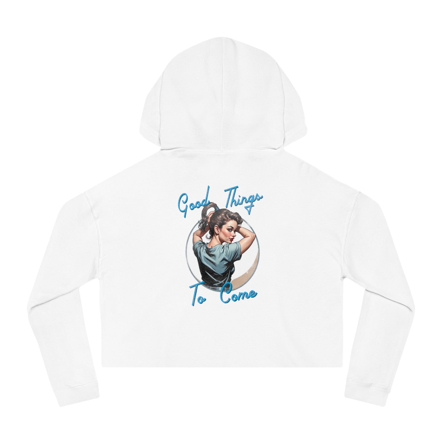 Good Things To Come Cropped Hoodie