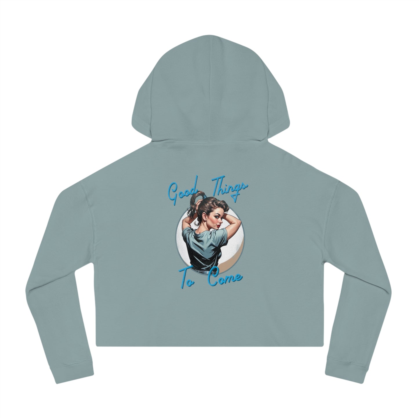 Good Things To Come Cropped Hoodie