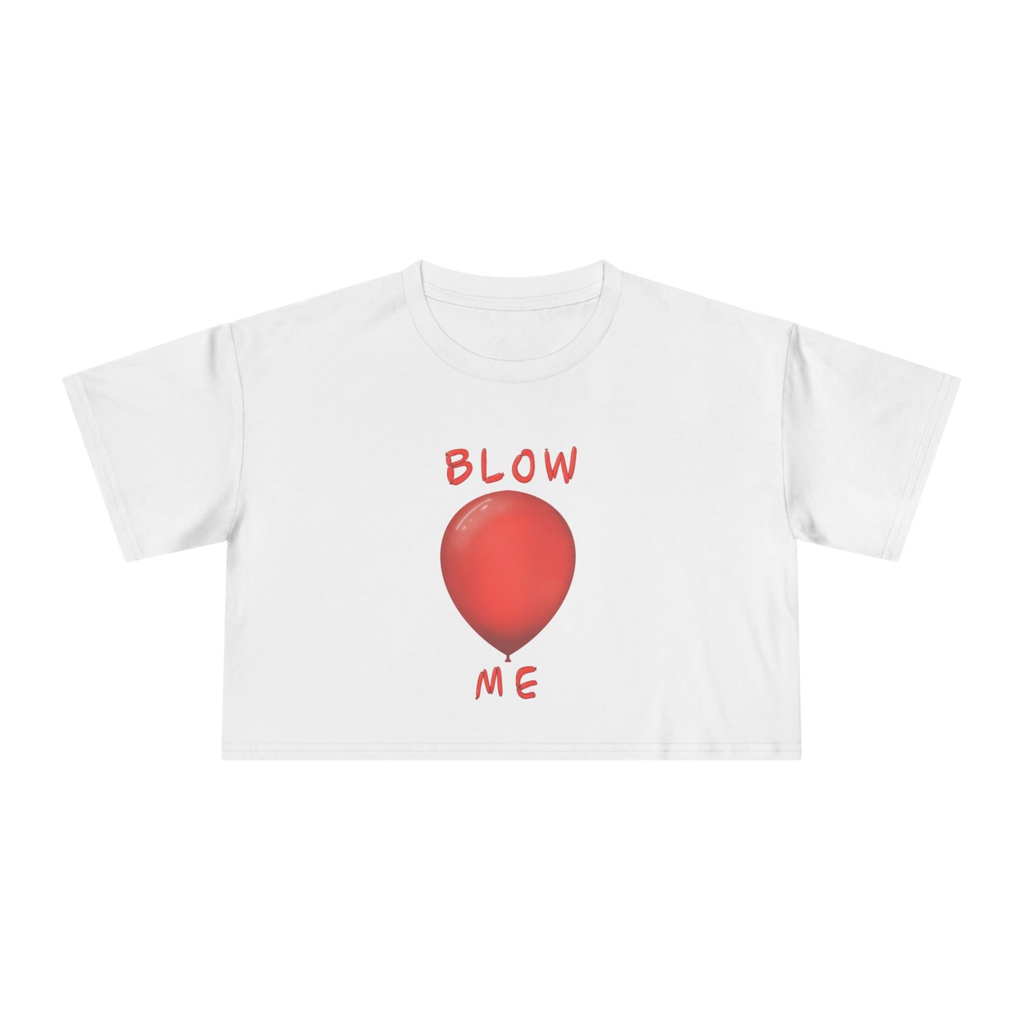 Blow Me Balloon Crop Top