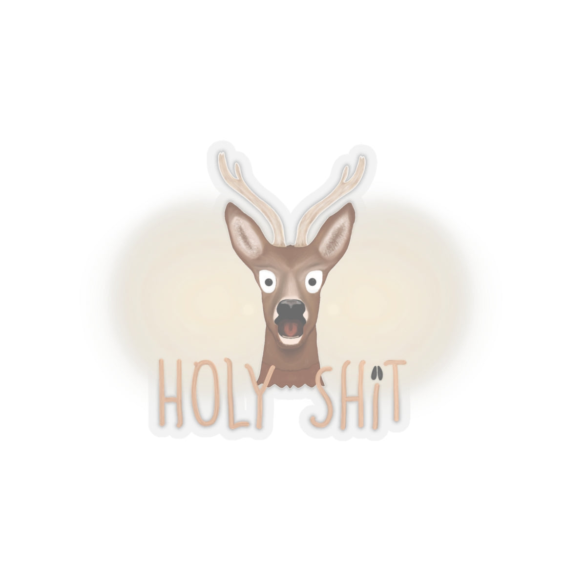 Deer-In-The… Sticker