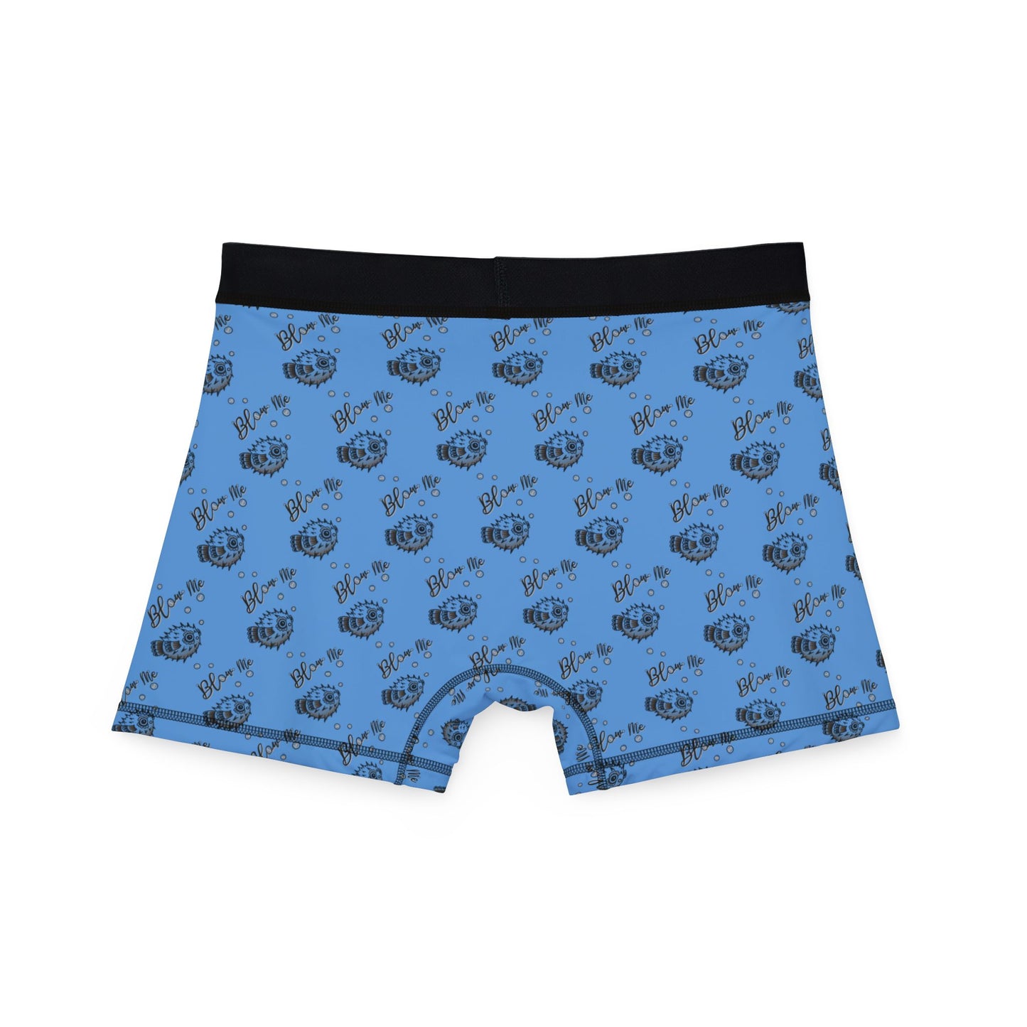Blue ‘Blow Me Blowfish’ Boxers