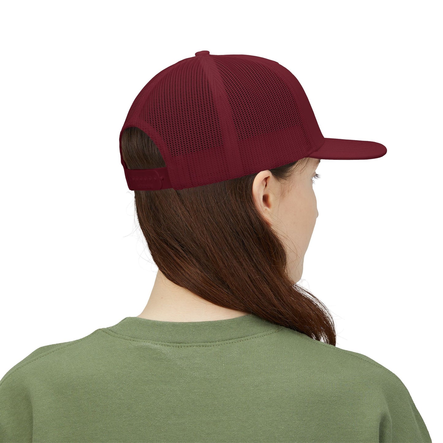 Classic Lettering Snapback Trucker Cap