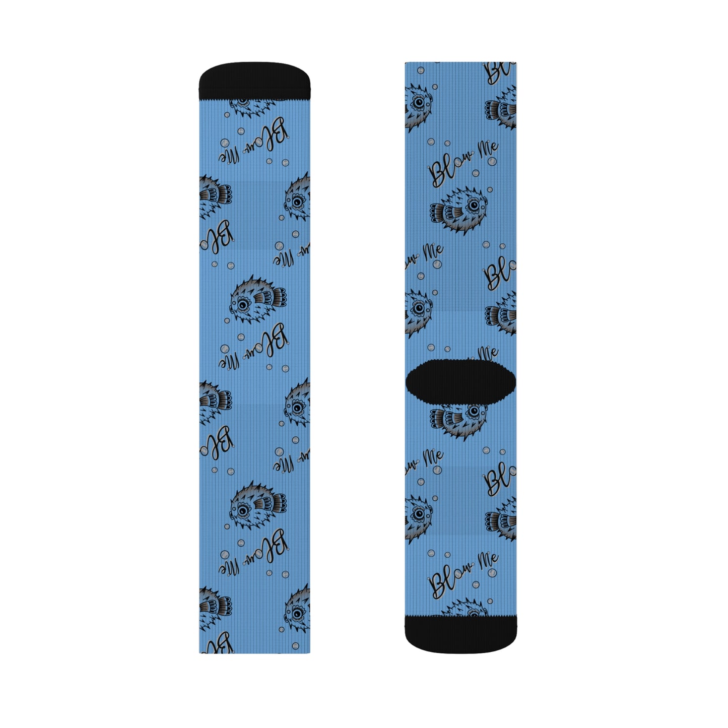 ‘Blow Me Blowfish’ Socks