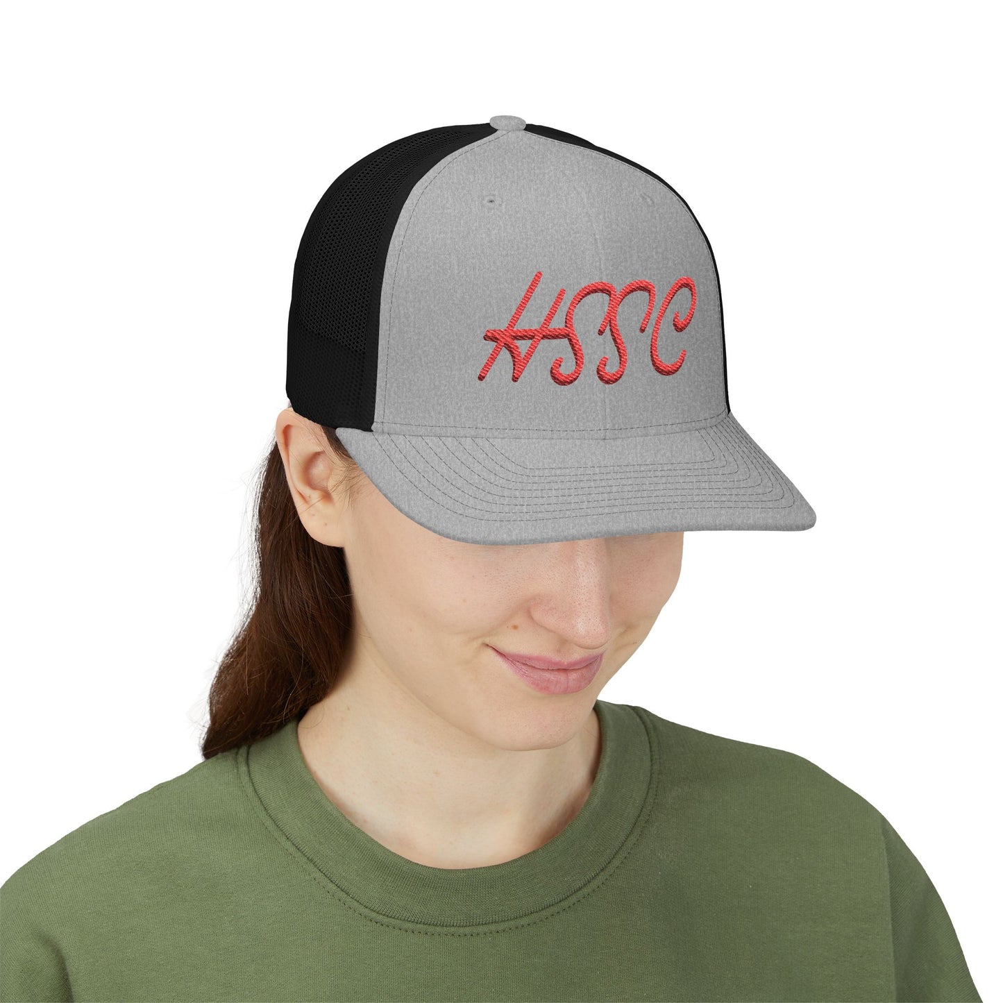 Classic Lettering Snapback Trucker Cap