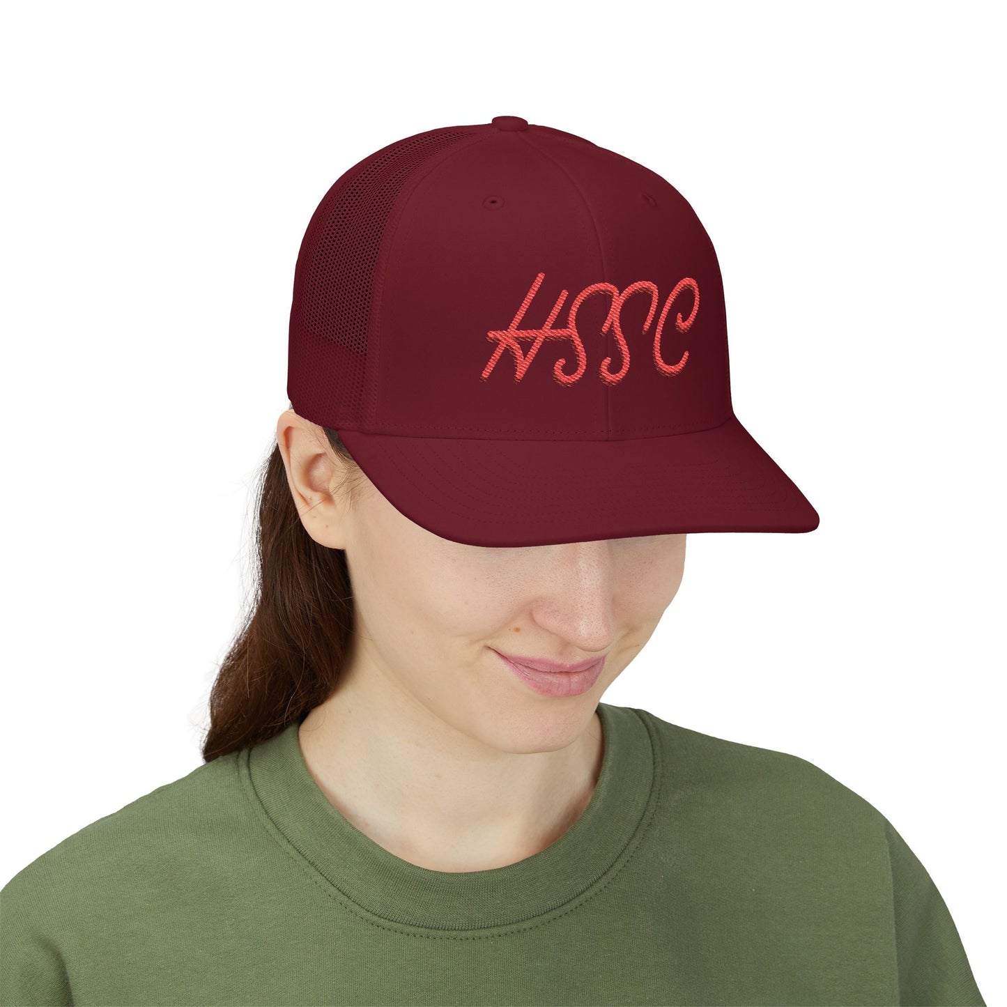 Classic Lettering Snapback Trucker Cap