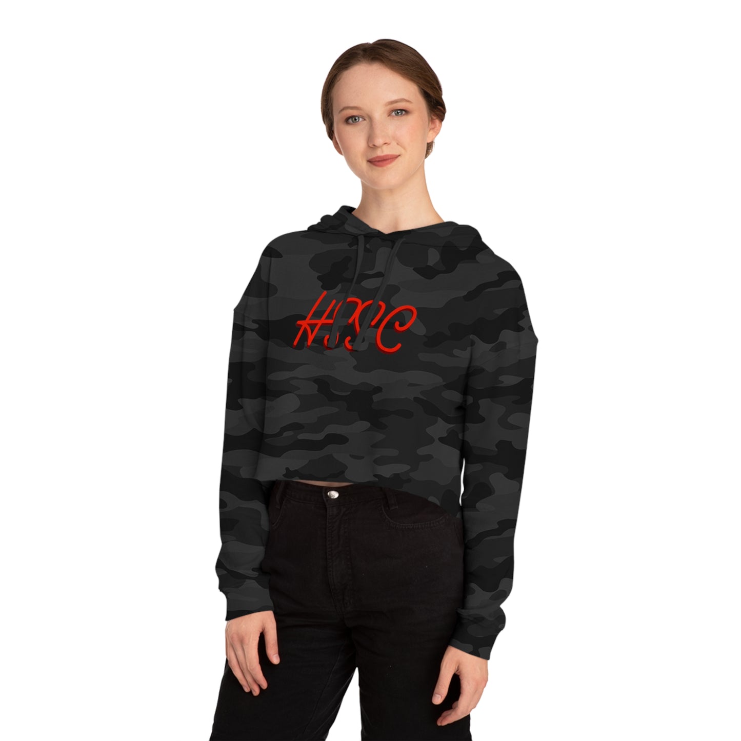 Classic ‘HSSC’ Cropped Hoodie