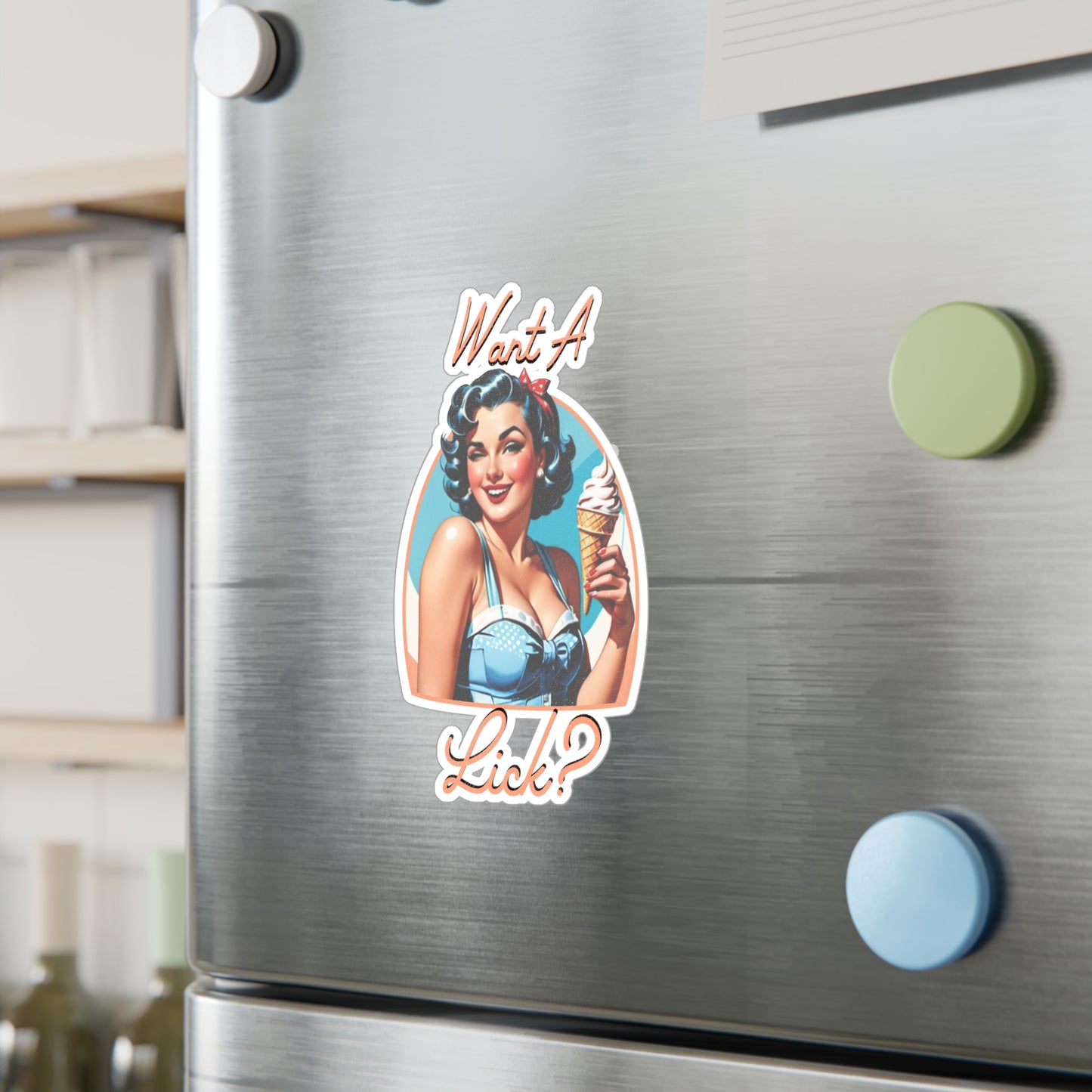 Want A Lick? Decal