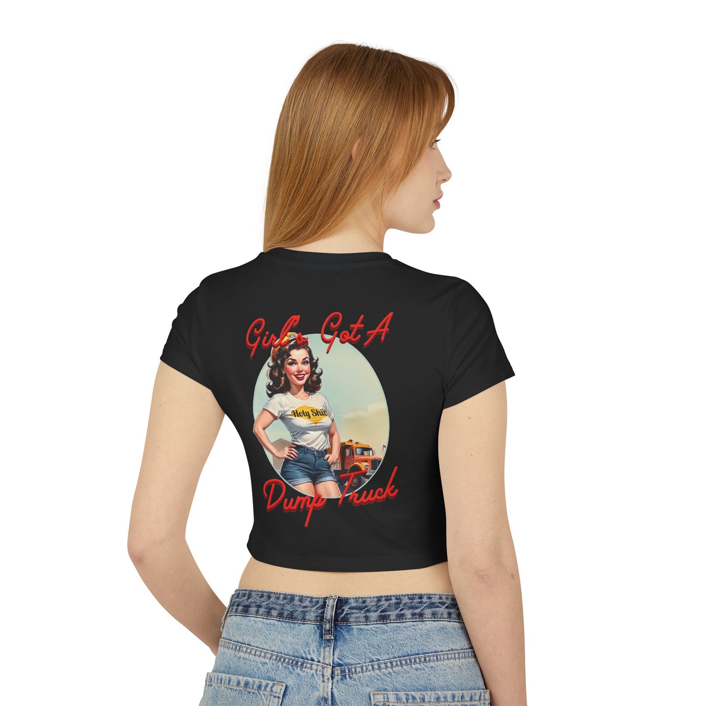 Dump Truck Baby Tee