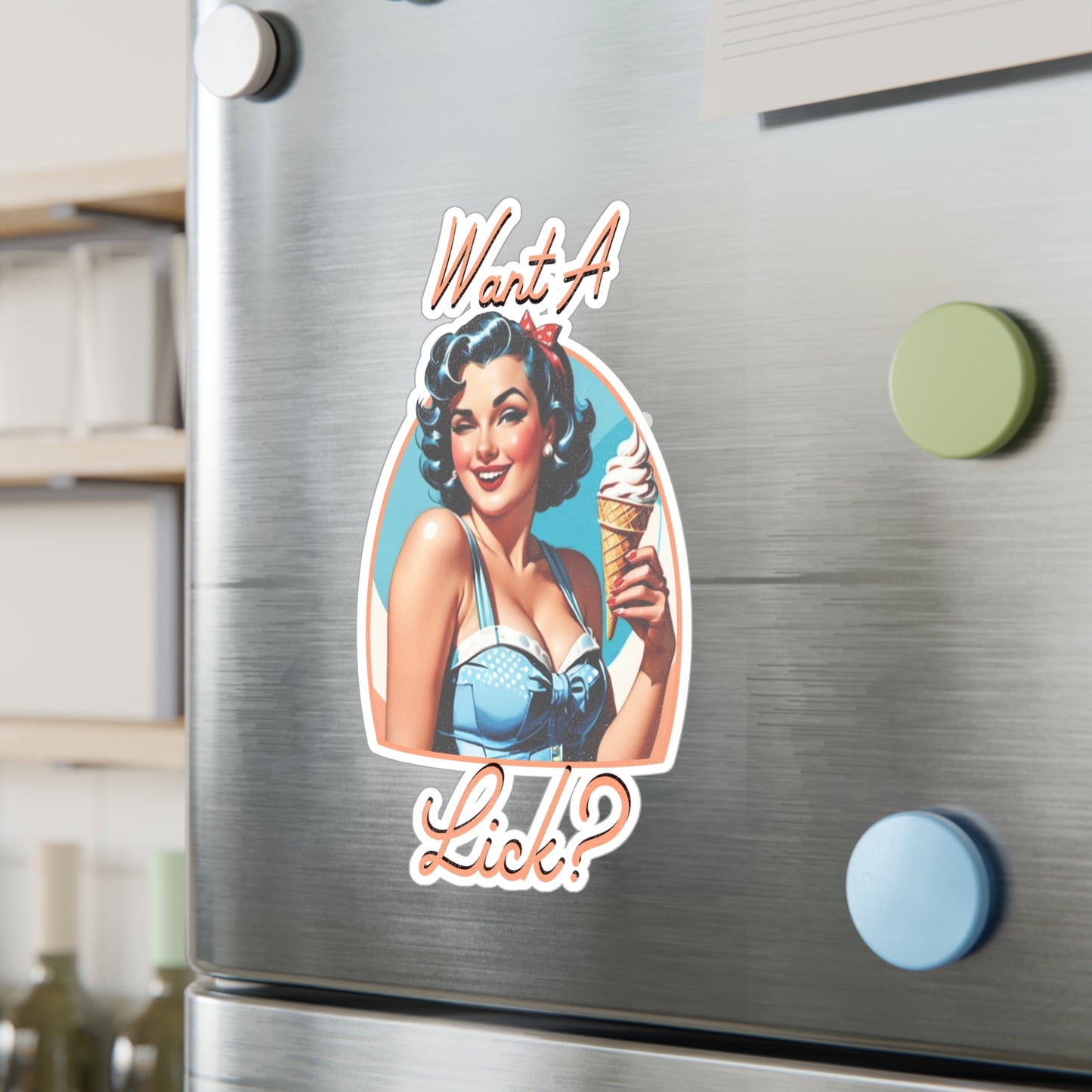 Want A Lick? Decal
