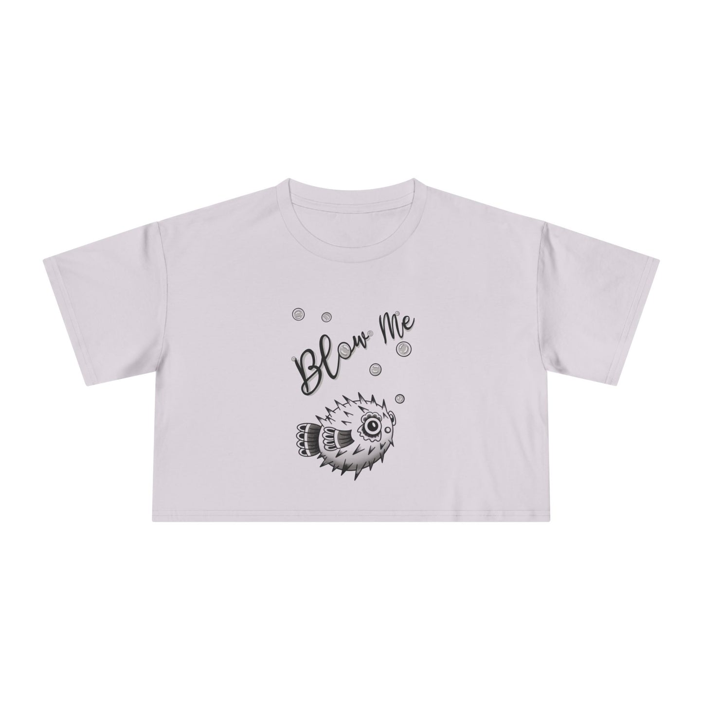 ‘Blow Me Blowfish’ Crop Top