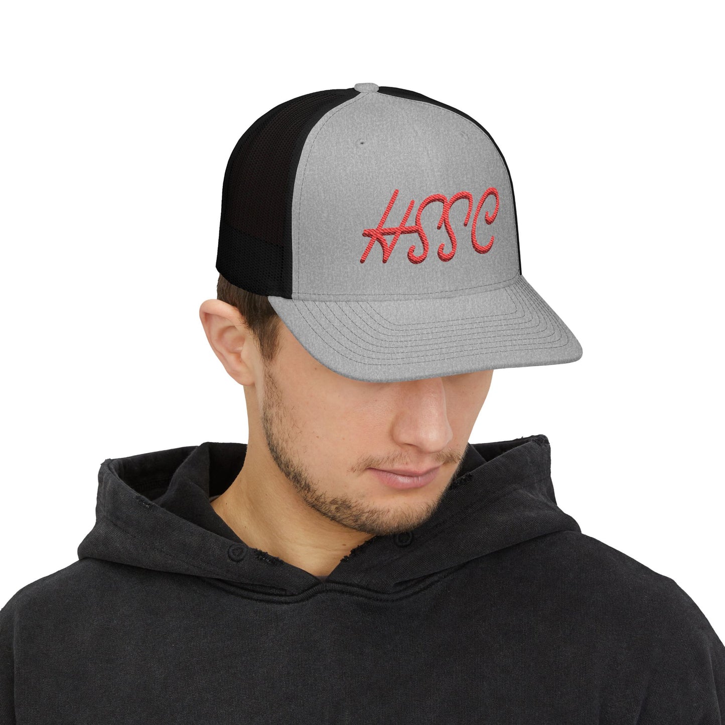 Classic Lettering Snapback Trucker Cap