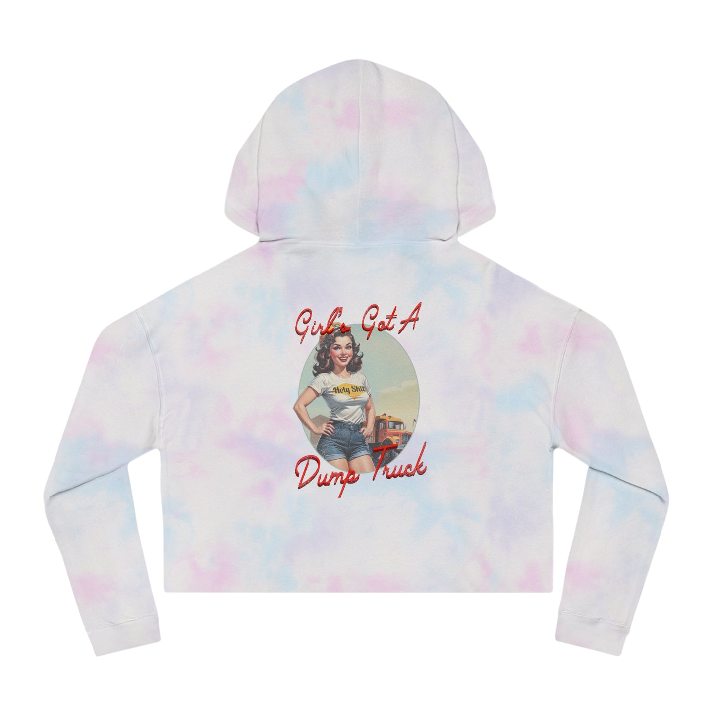Dump Truck Cropped Hoodie