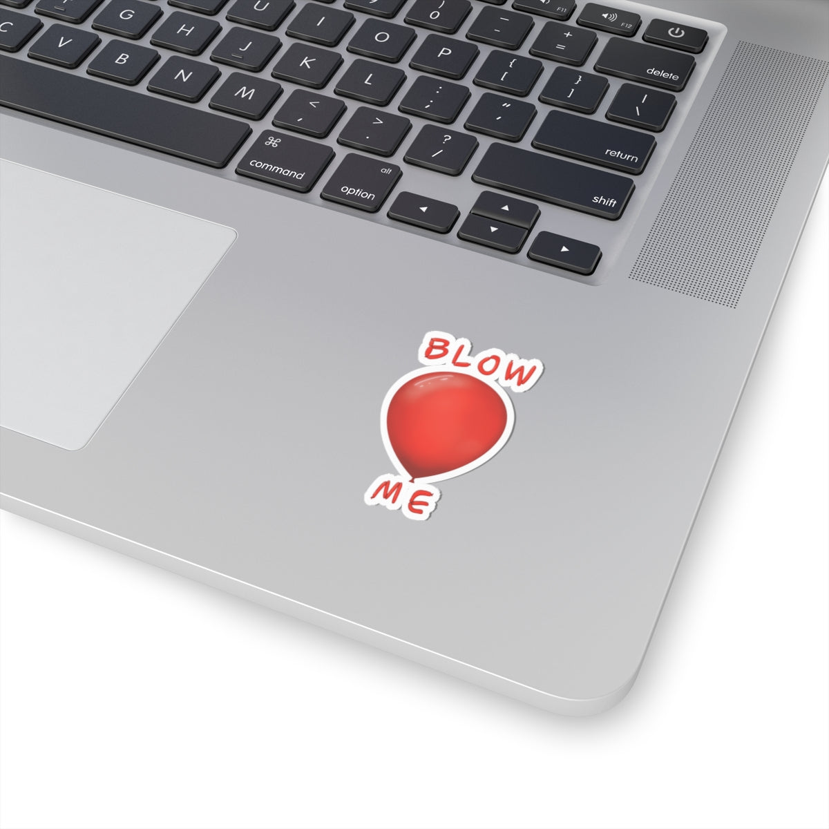 Blow Me Balloon Sticker