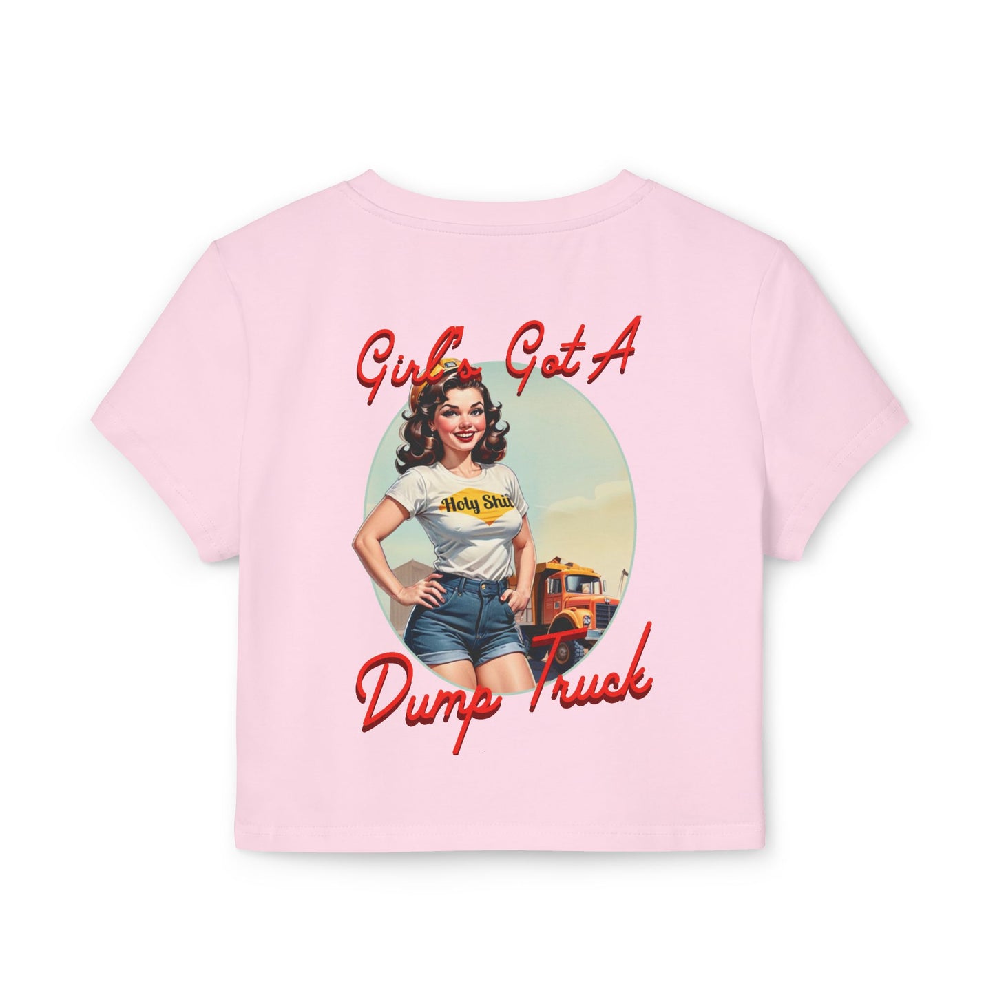 Dump Truck Baby Tee