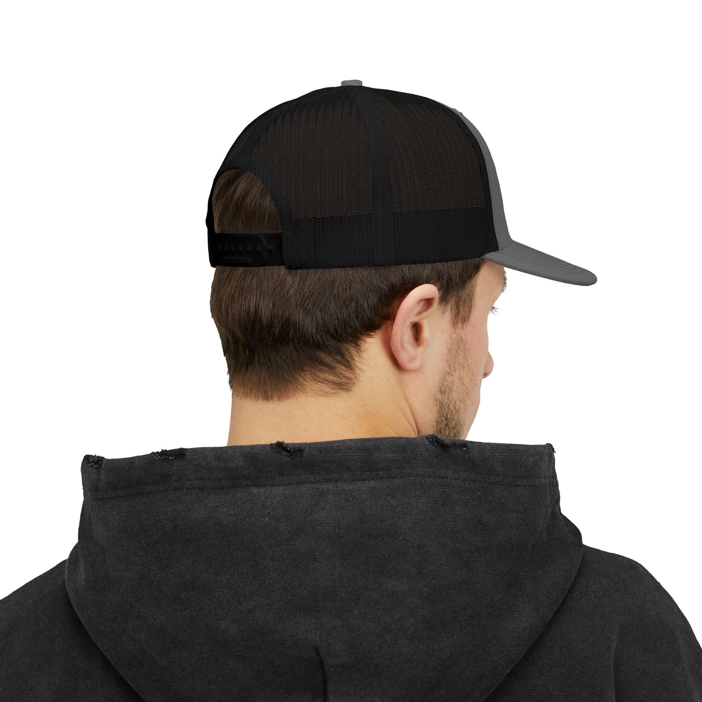 Classic Lettering Snapback Trucker Cap