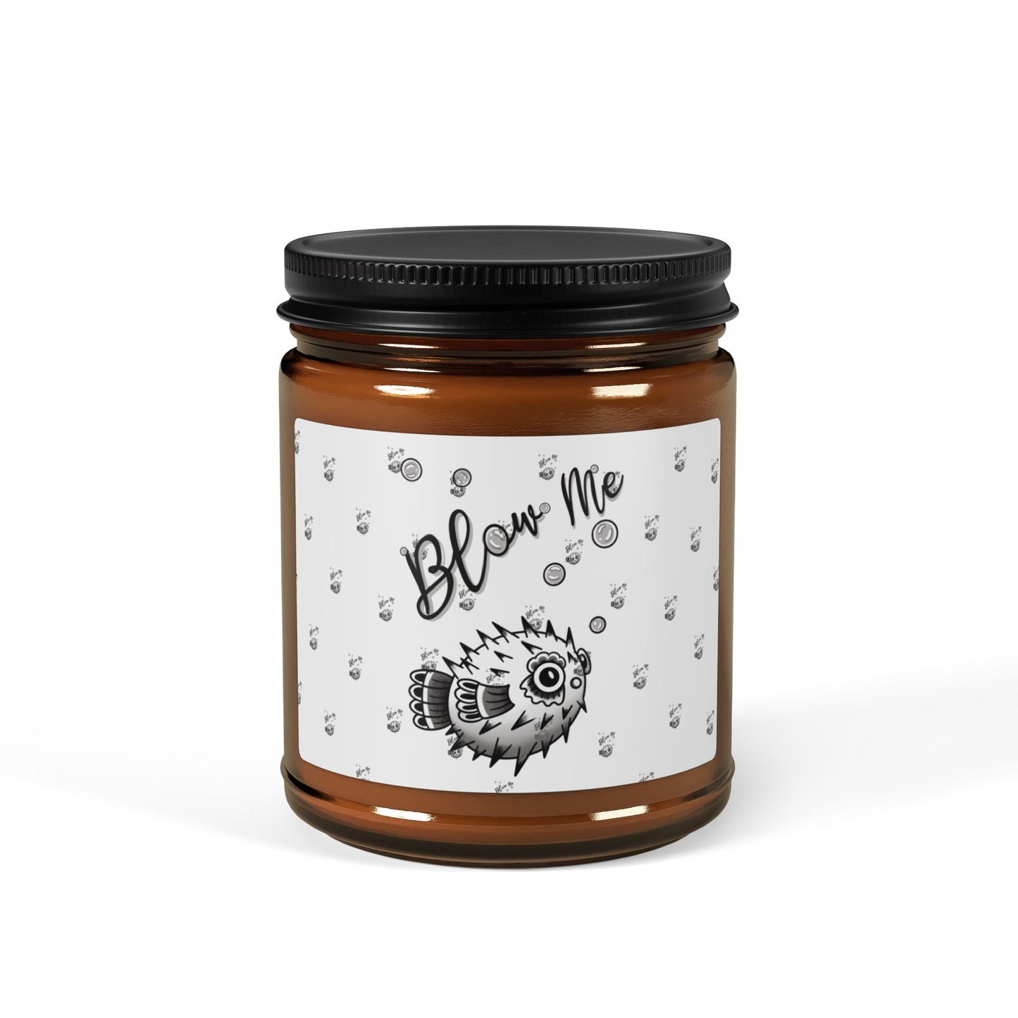 ‘Blow Me Blowfish’ Scented Soy Candle