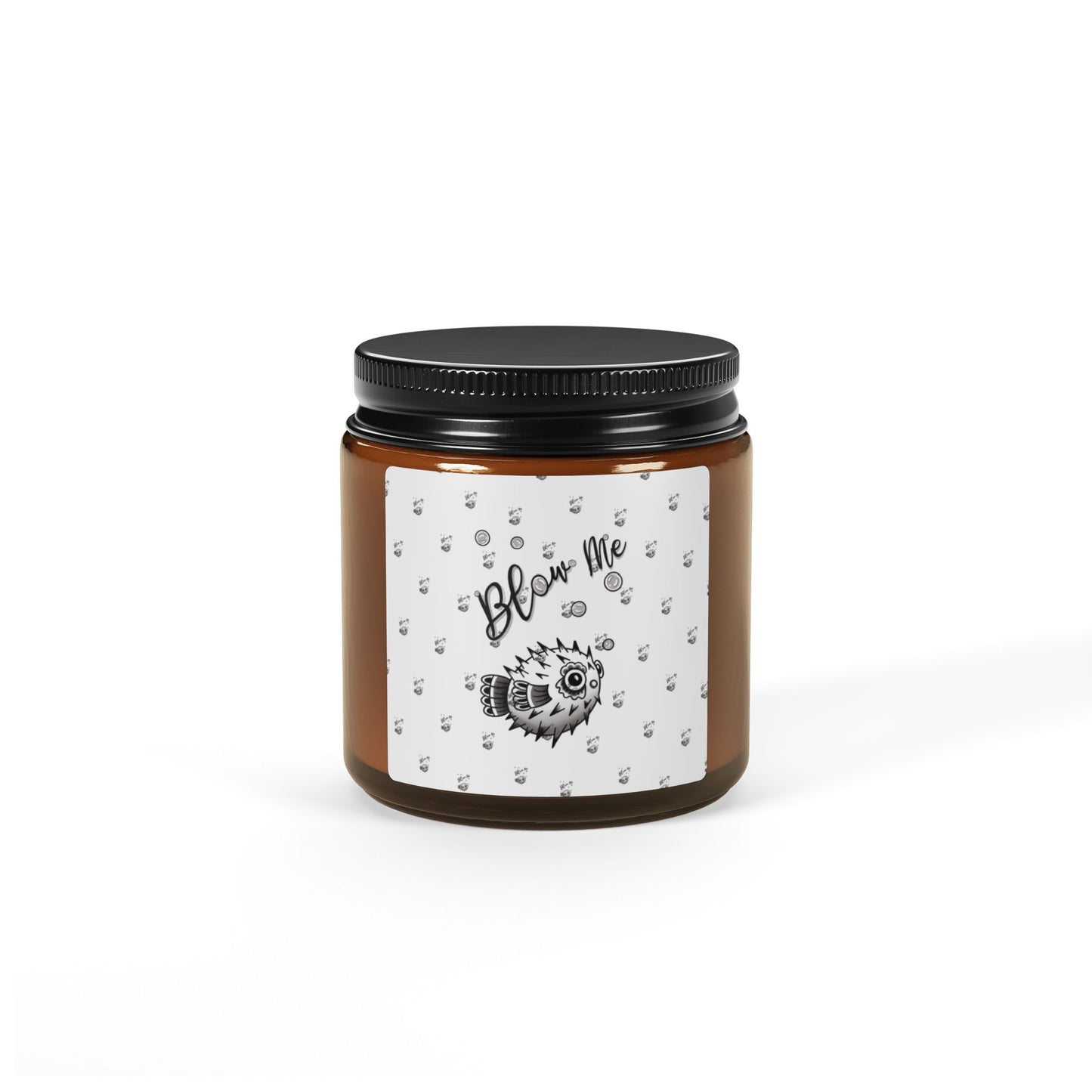 ‘Blow Me Blowfish’ Scented Soy Candle