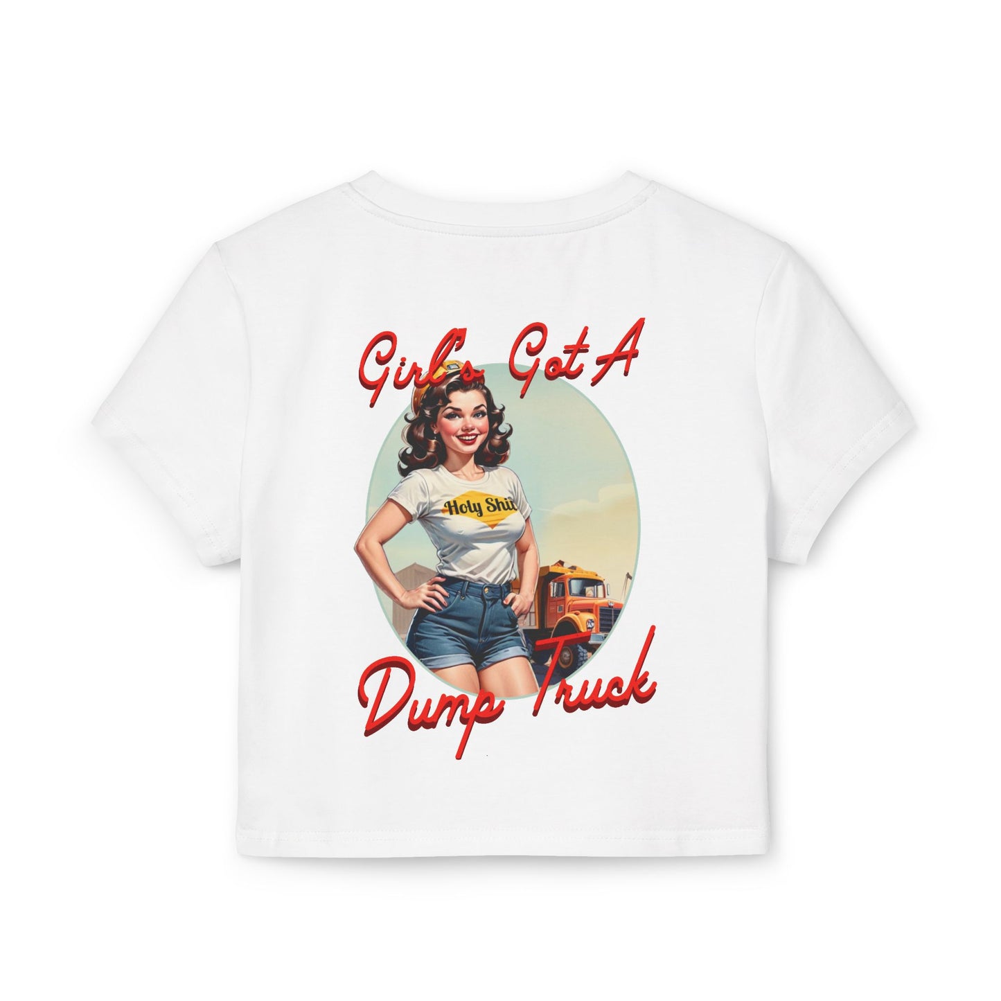 Dump Truck Baby Tee