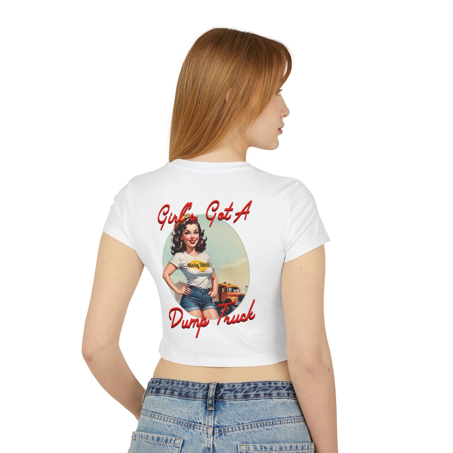 Dump Truck Baby Tee