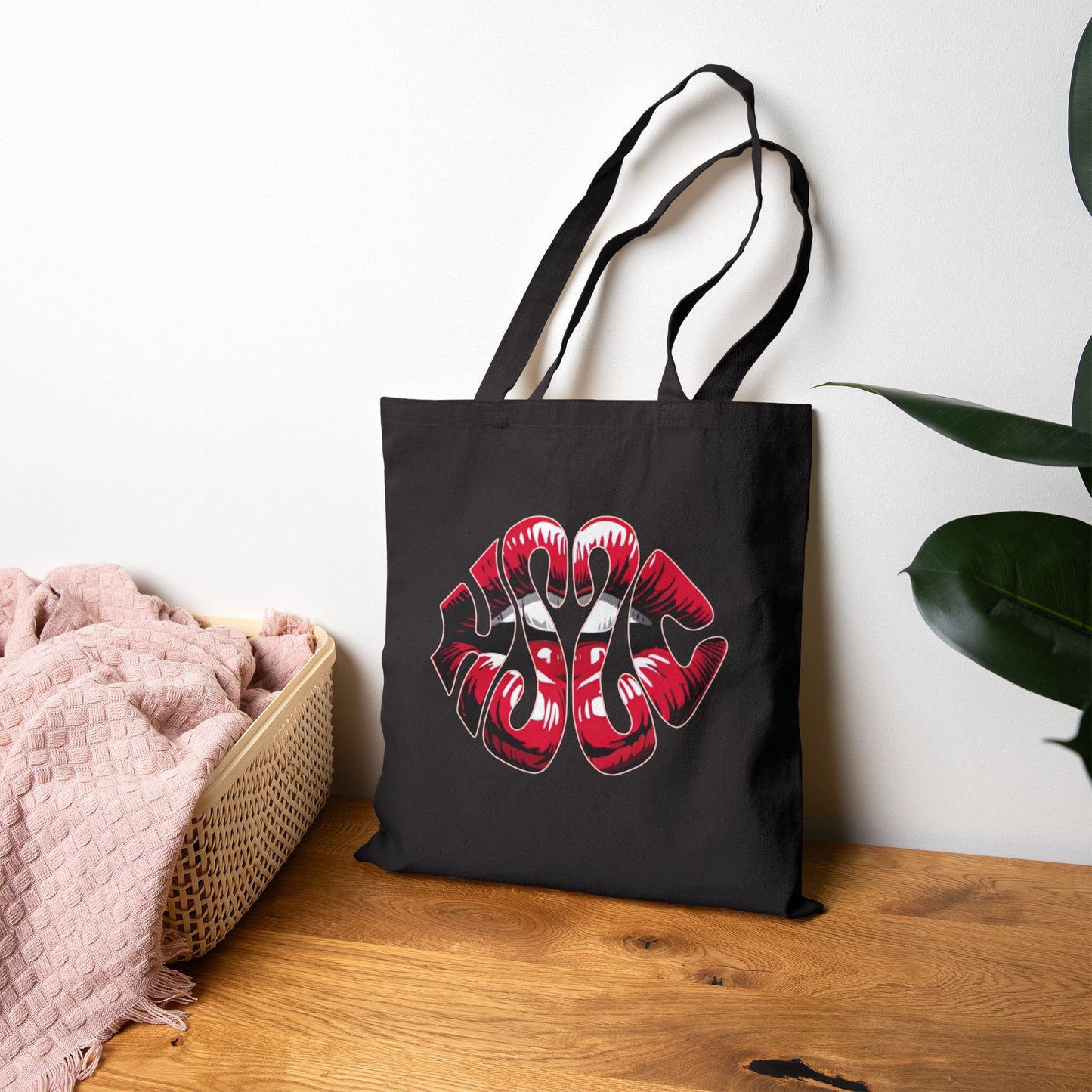 Big Mouth Canvas Tote Bag