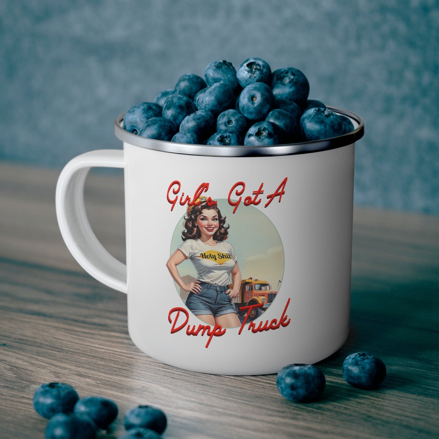 Dump Truck Camp Mug