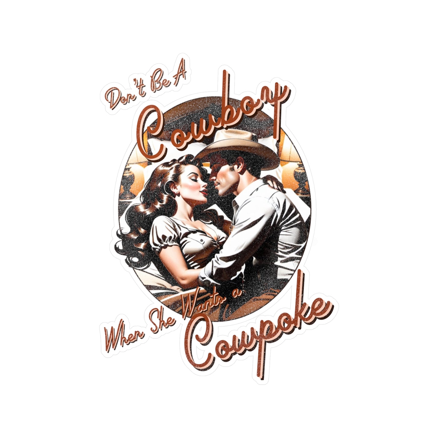 Cowpoke Decal