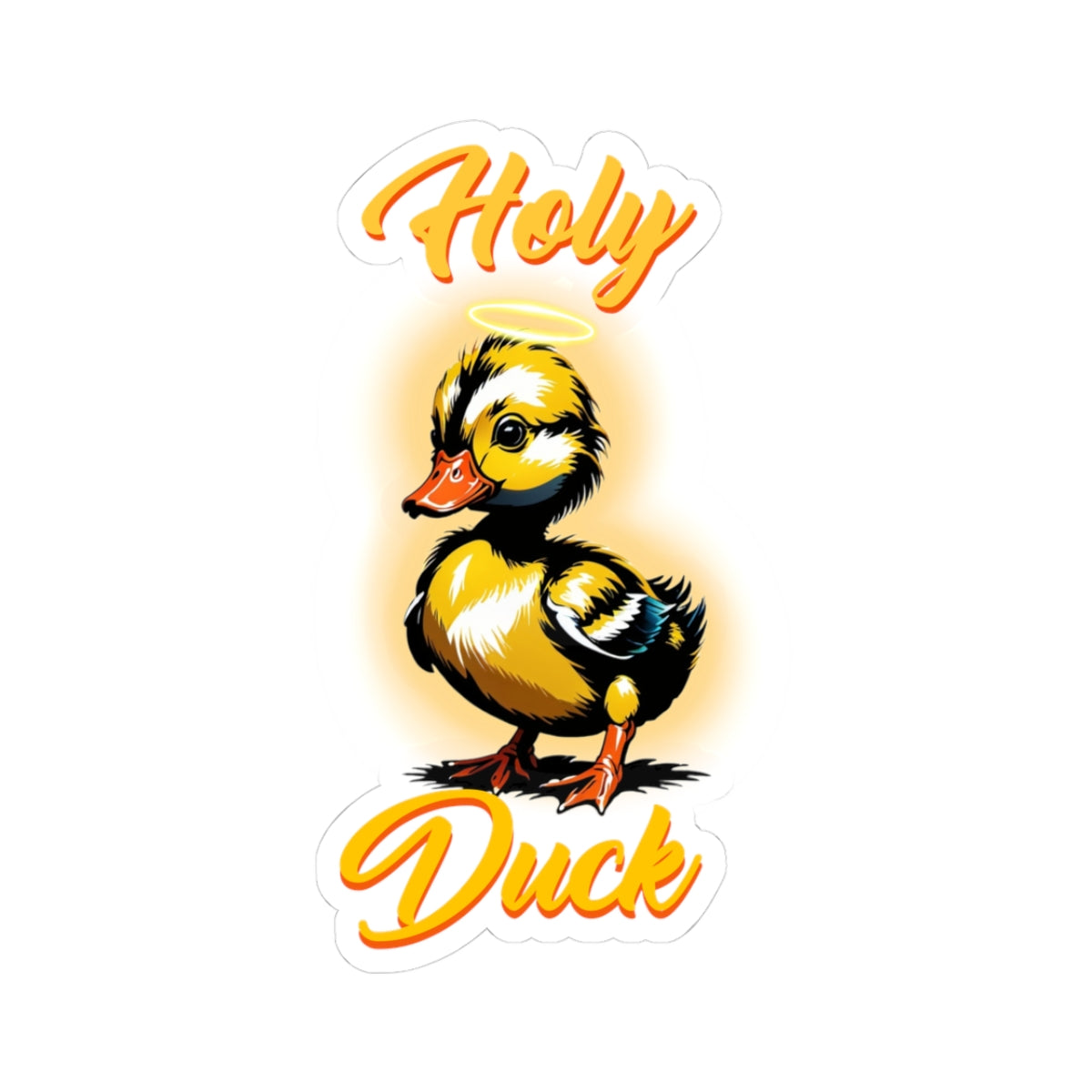 Holy Duck Sticker
