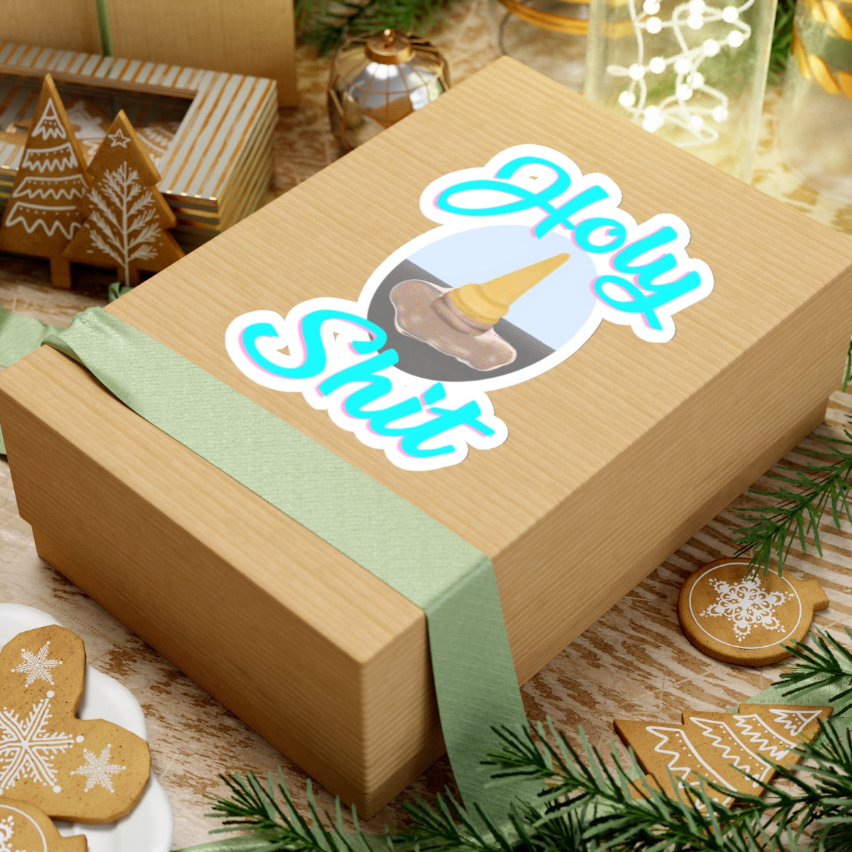 Dropped Your Ice Cream Sticker