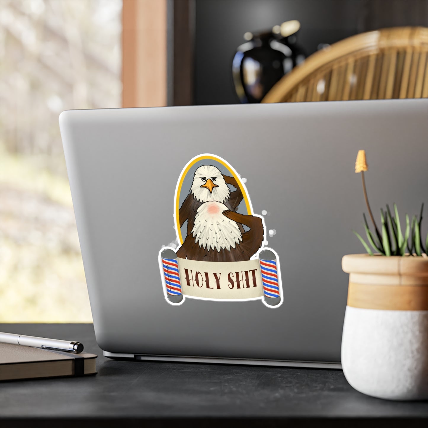 Balding Eagle Decal