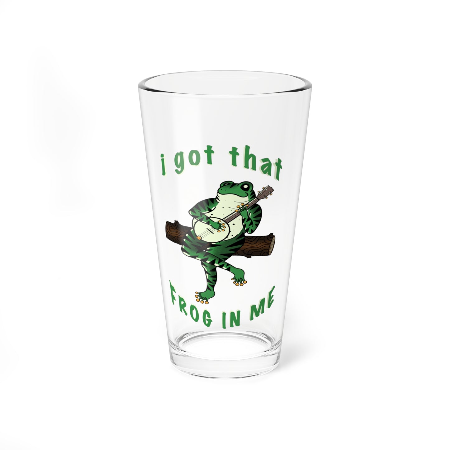 Got That Frog In You? Let ‘Em Know With This Pint Glass!
