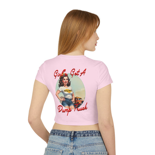 Dump Truck Baby Tee