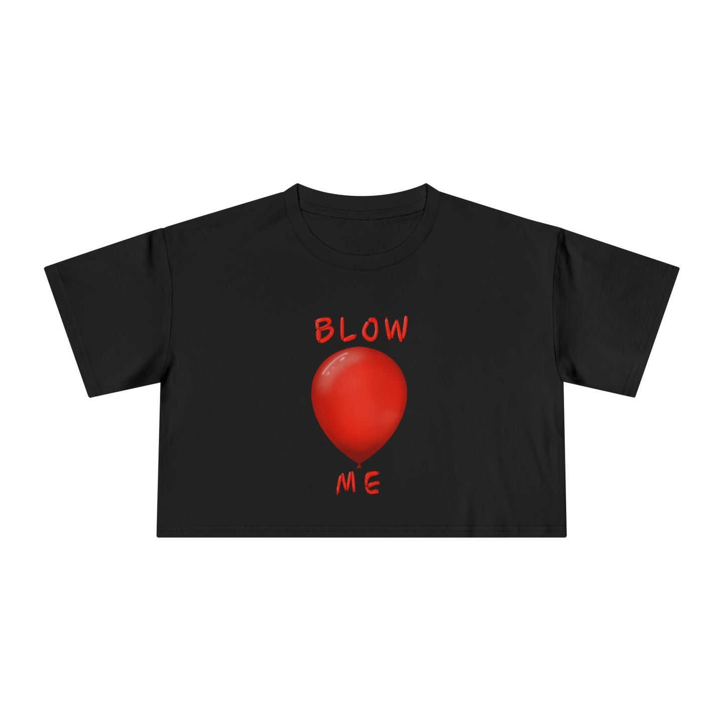 Blow Me Balloon Crop Top