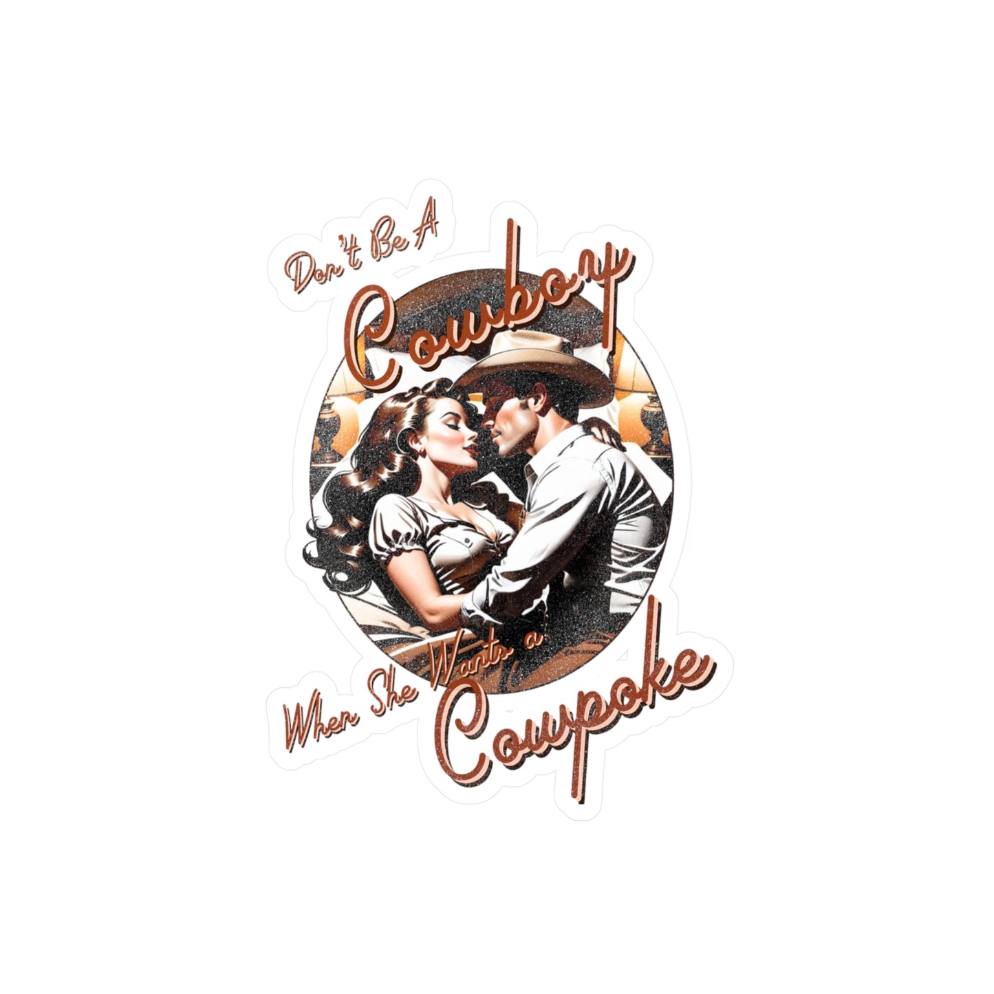 Cowpoke Decal