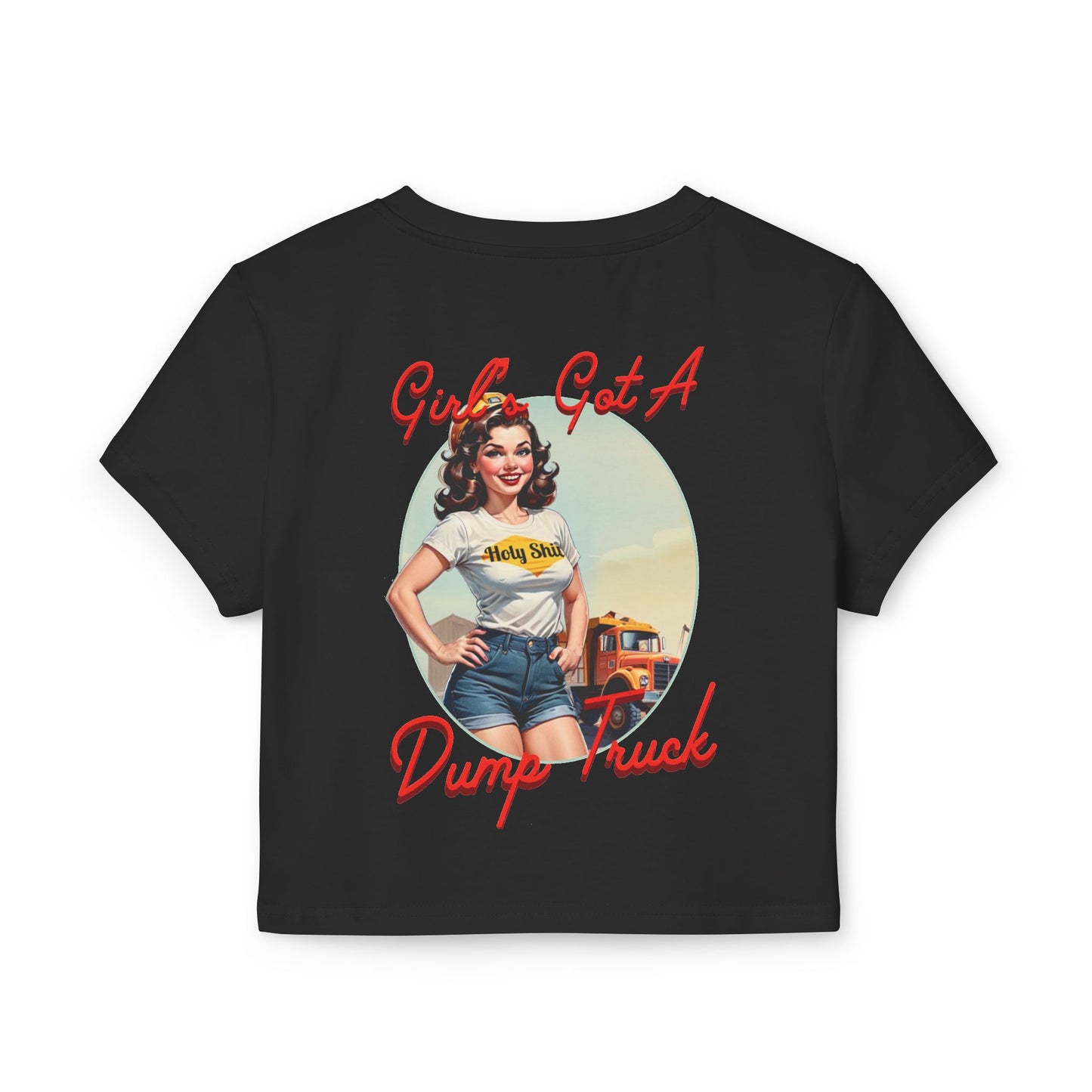 Dump Truck Baby Tee
