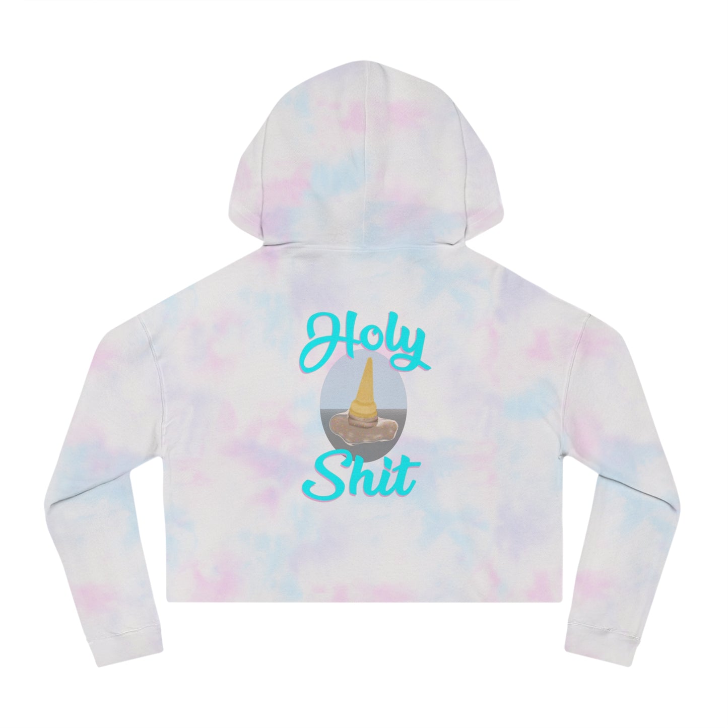 Ice Cream, I Scream, I Dropped My F#(%!^& Ice Cream Cropped Hoodie