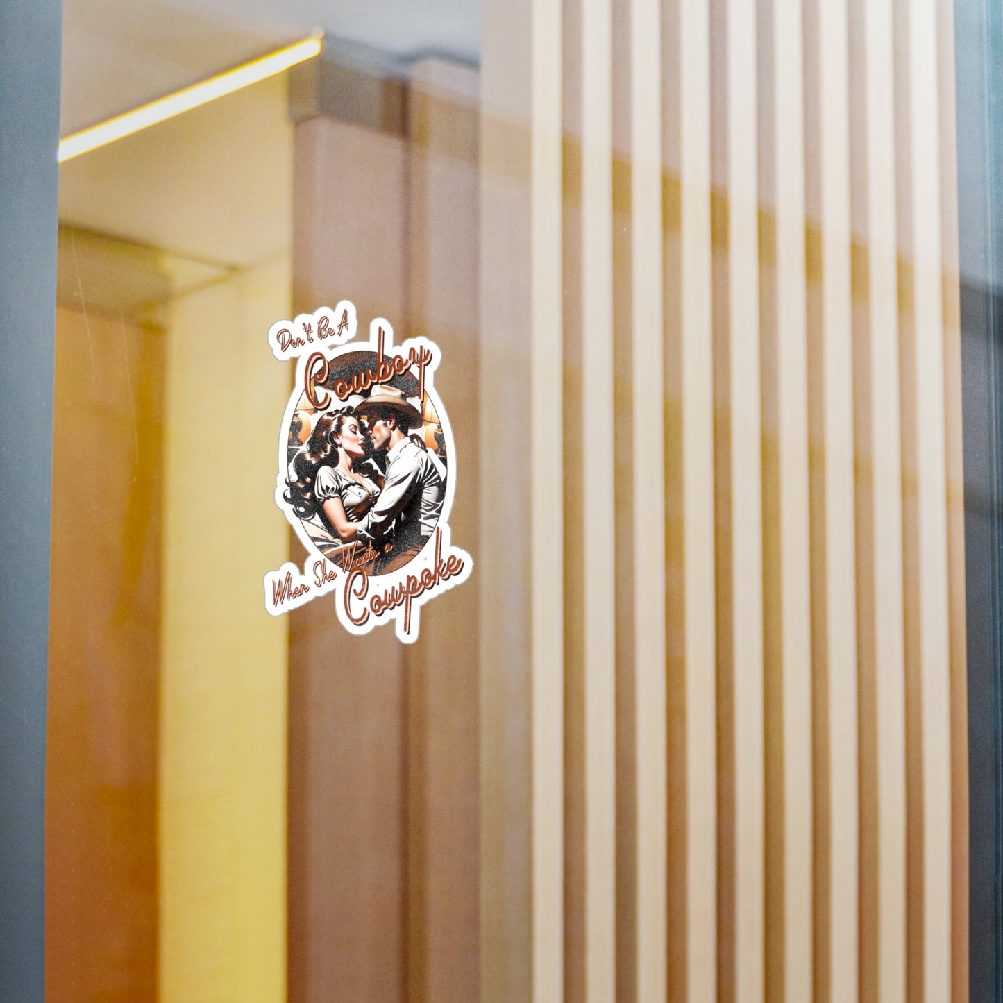 Cowpoke Decal