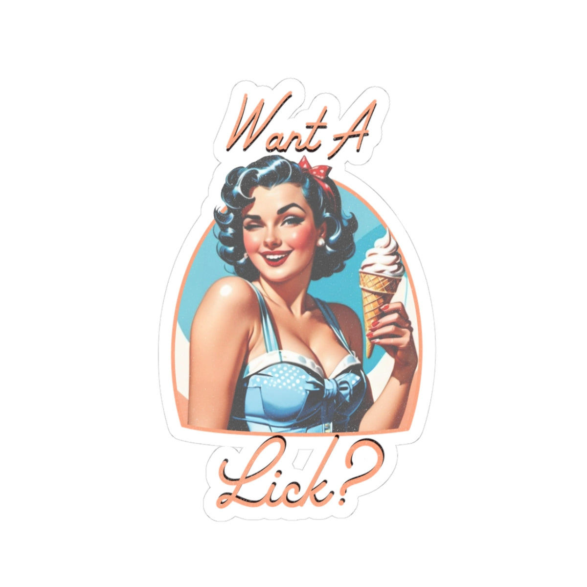 Wanna Lick? Let ‘Em Know With This Sticker!