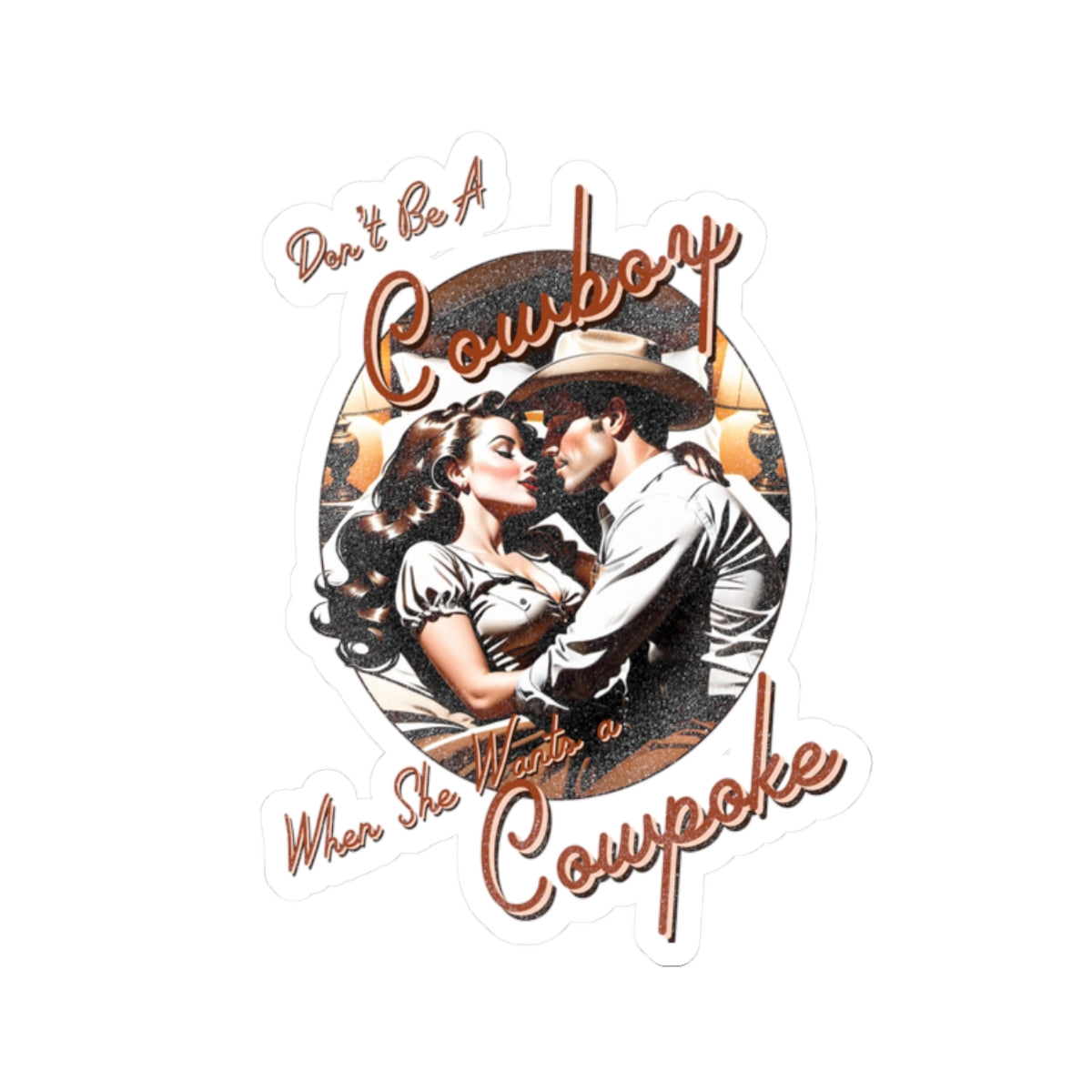Cowpoke Sticker