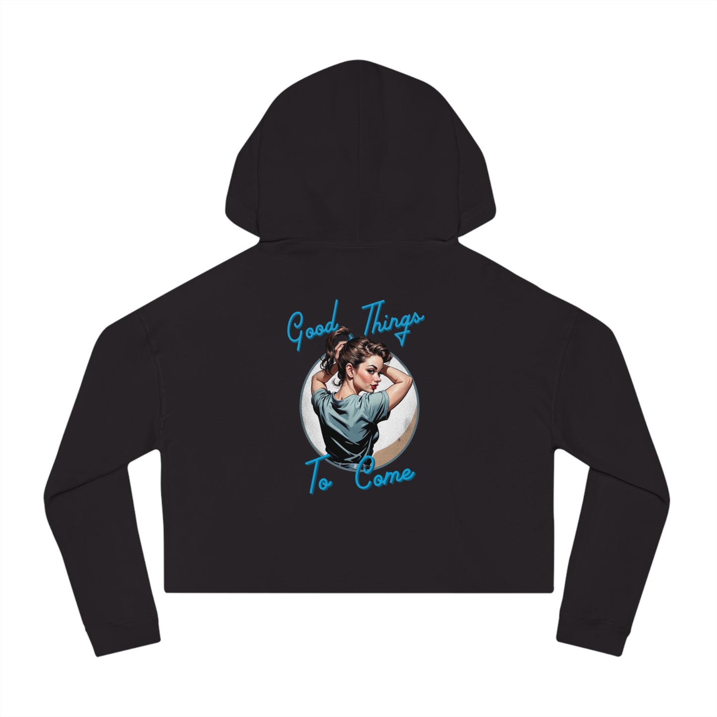 Good Things To Come Cropped Hoodie