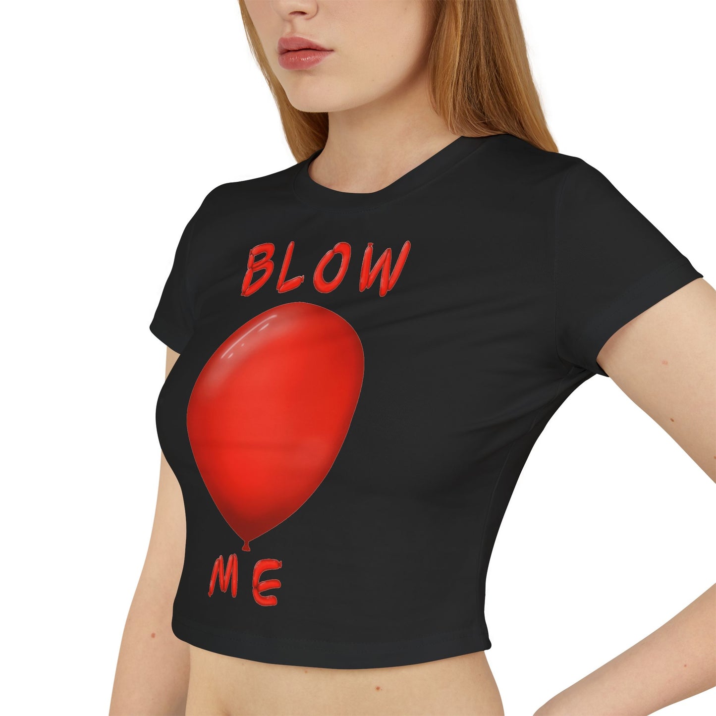 Blow Me Balloon Baby Tee