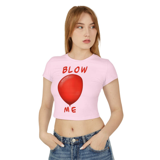 Blow Me Balloon Baby Tee