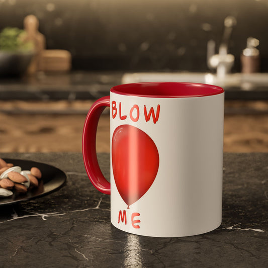 Blow Me Balloon Mug