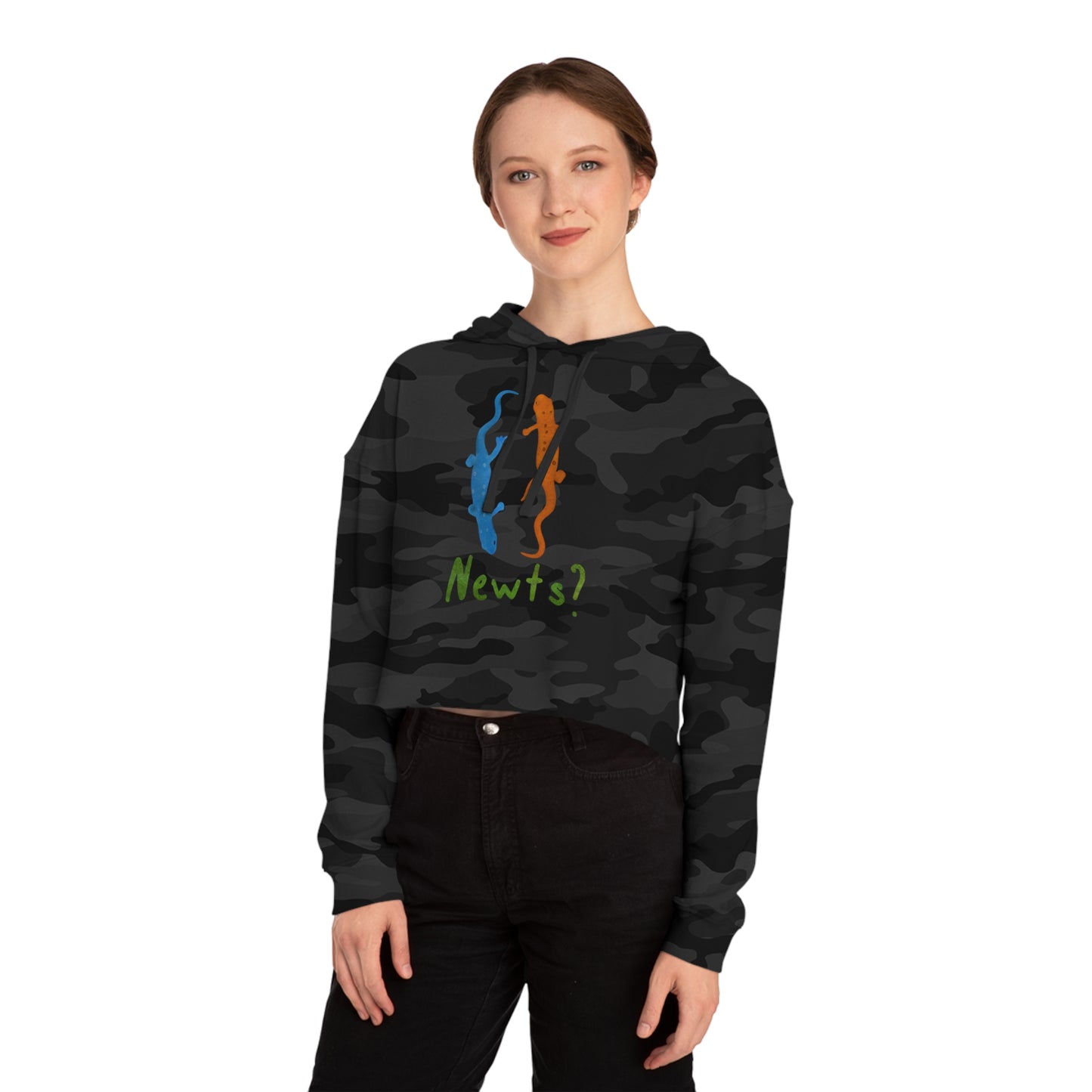 Nudes? How About This Newts Cropped Hoodie Instead?