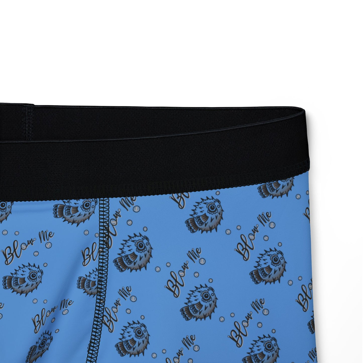 Blue ‘Blow Me Blowfish’ Boxers