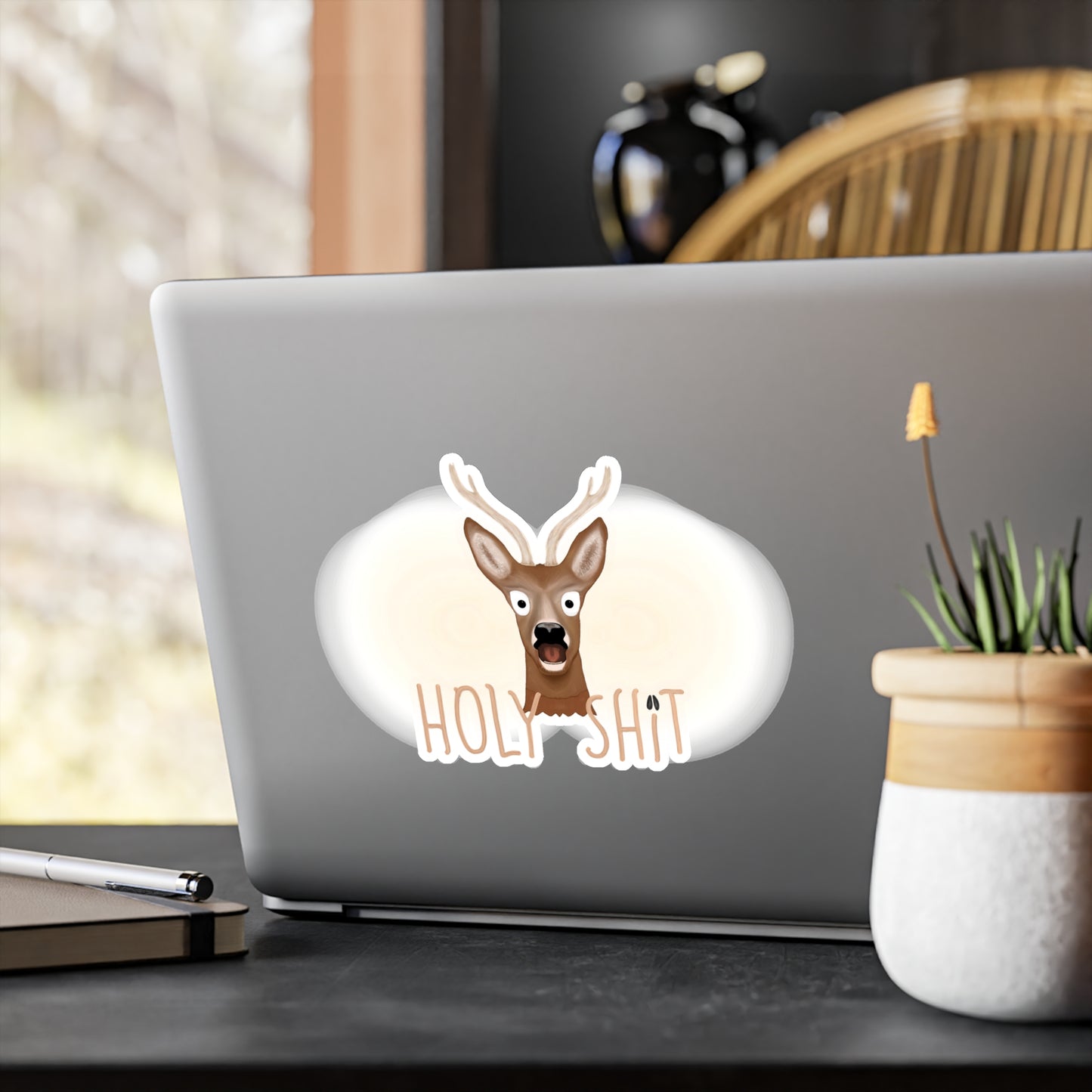 Deer-In-The… Decal