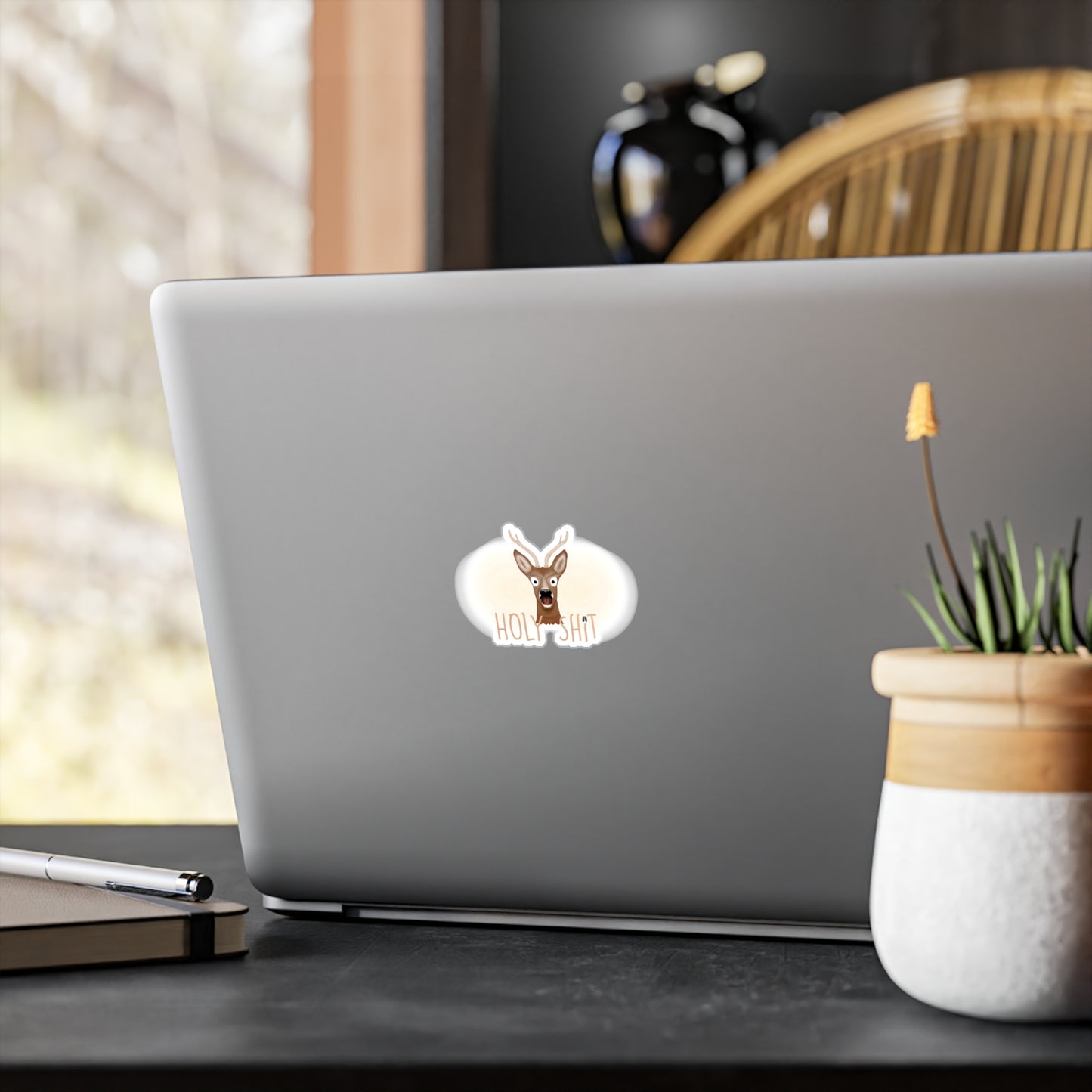 Deer-In-The… Decal