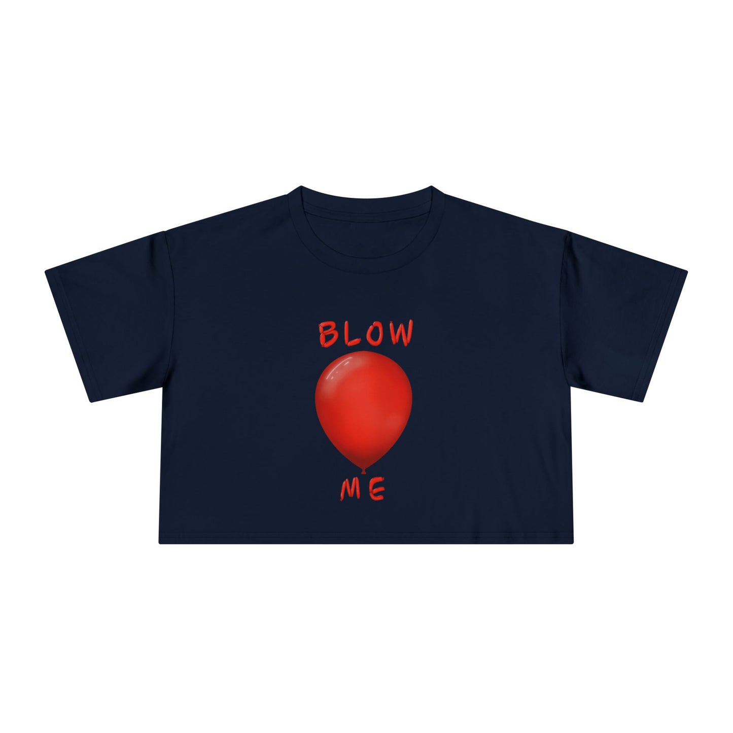 Blow Me Balloon Crop Top