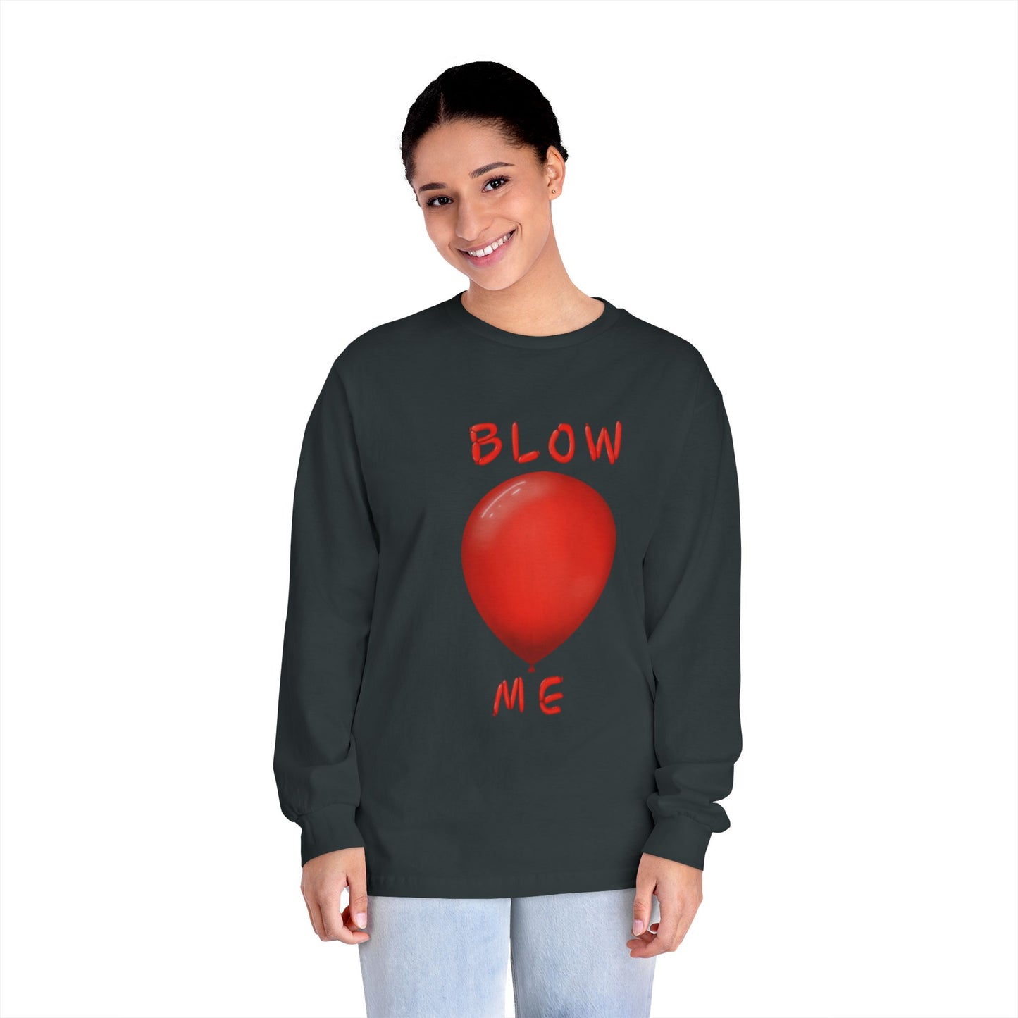 Blow Me Balloon Long Sleeve